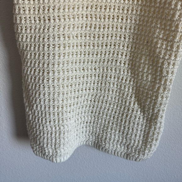 Madewell Crochet-Knit Crewneck Sweater Tank Size: S, NWT - Picture 7 of 11